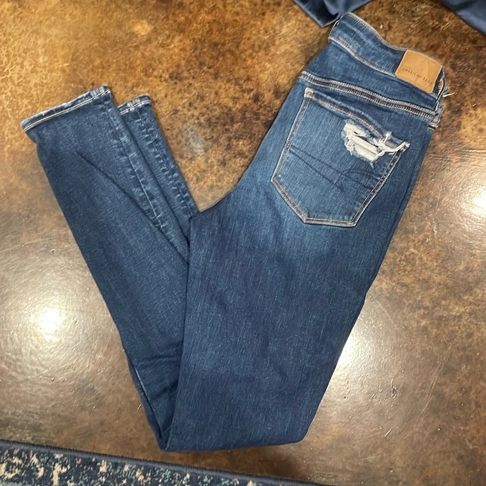 American Eagle Distressed Skinny Jeans